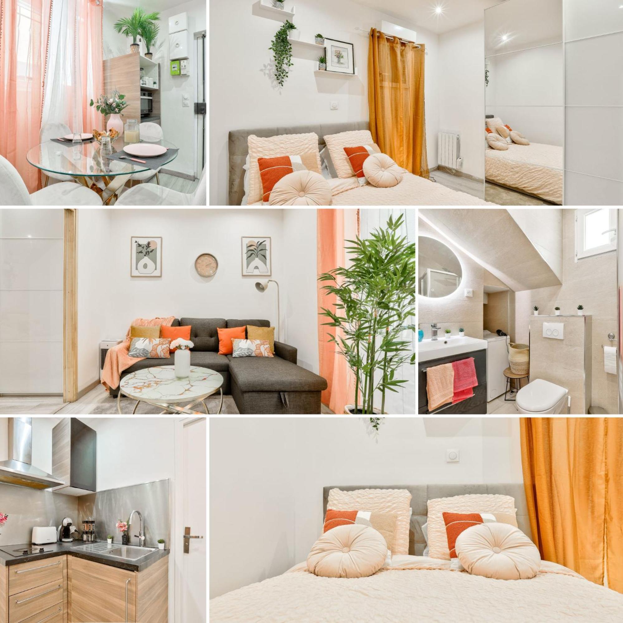 Le Nid Douillet Appartement Confortable A 5 Min Du Stade De France Et Proche De L'Aeroport Cdg Saint-Denis  Exterior photo