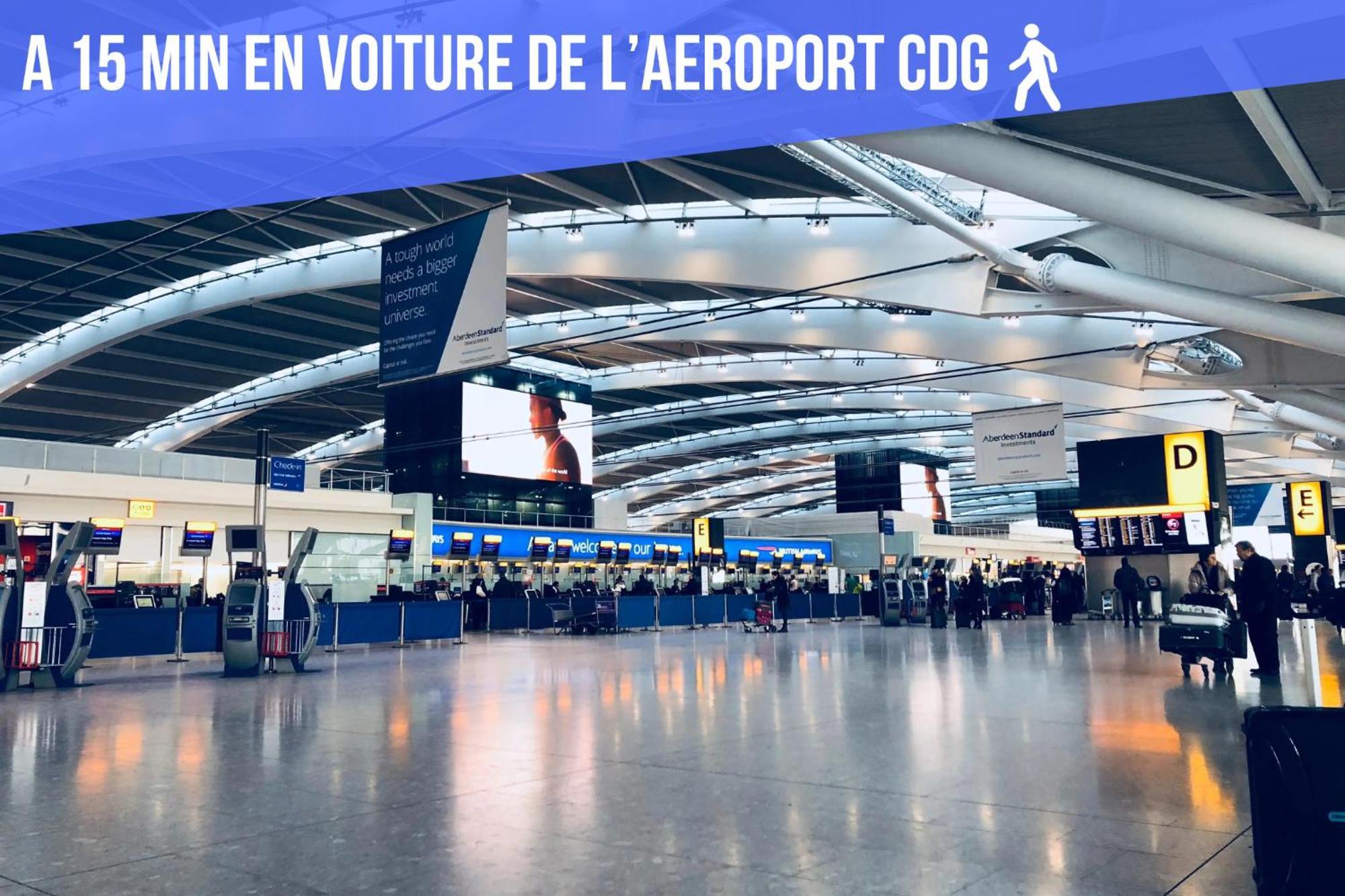 Le Nid Douillet Appartement Confortable A 5 Min Du Stade De France Et Proche De L'Aeroport Cdg Saint-Denis  Exterior photo